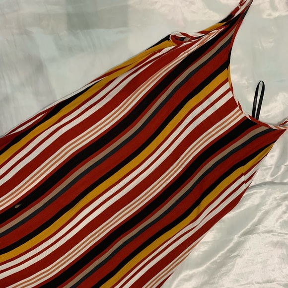 Striped maxi dress - Size S - Picture 3 of 3